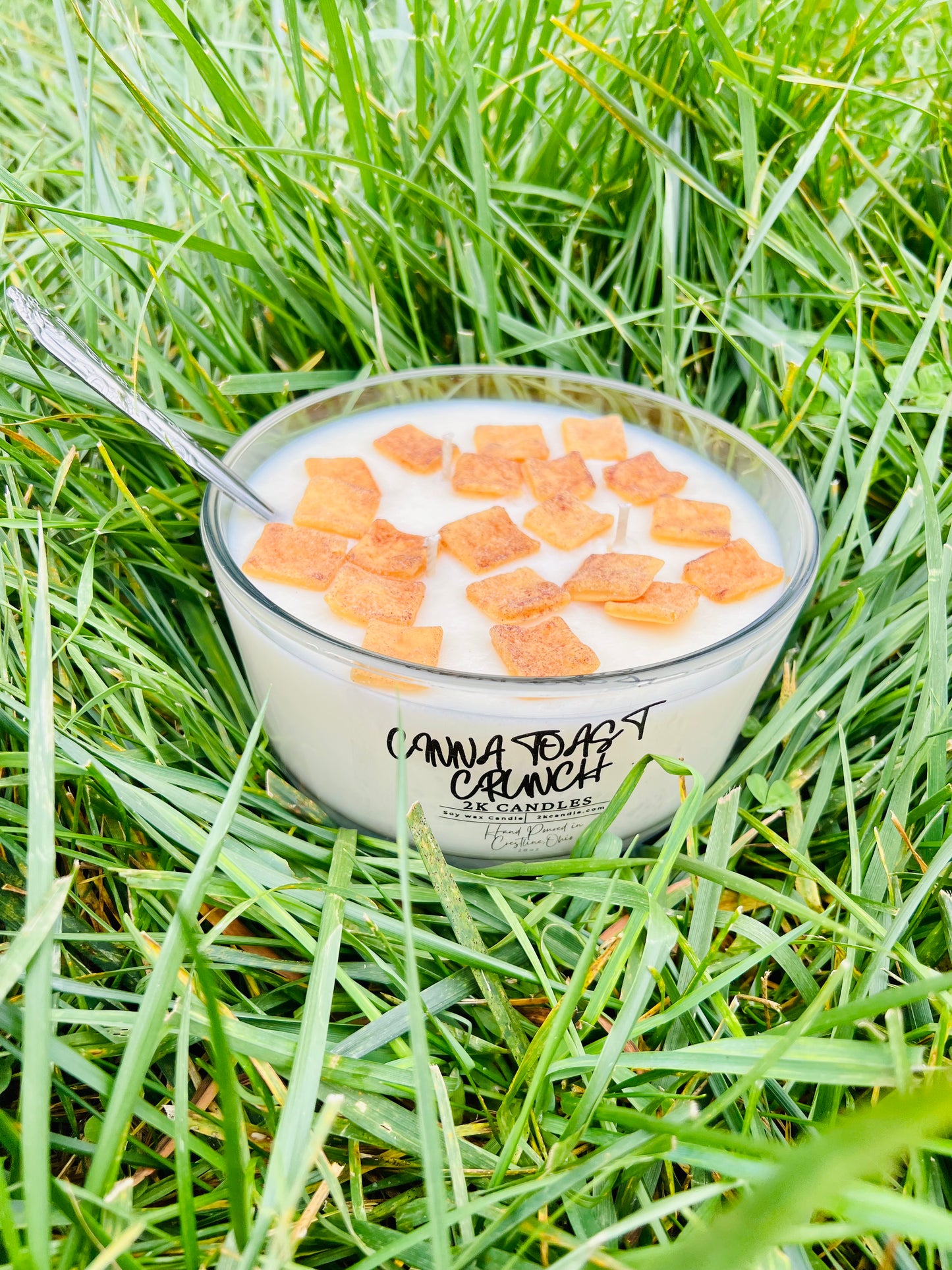 28oz Cinna toast crunch candle bowl